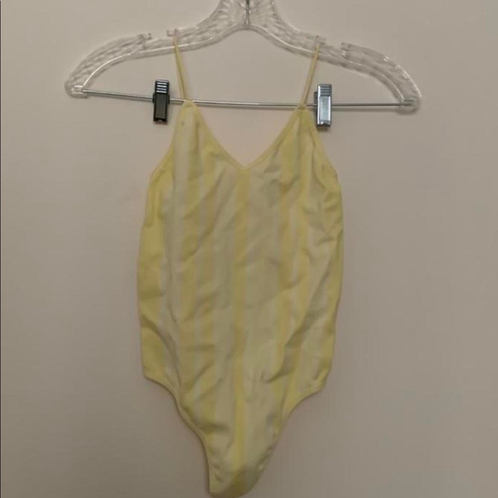 Striped bodysuit